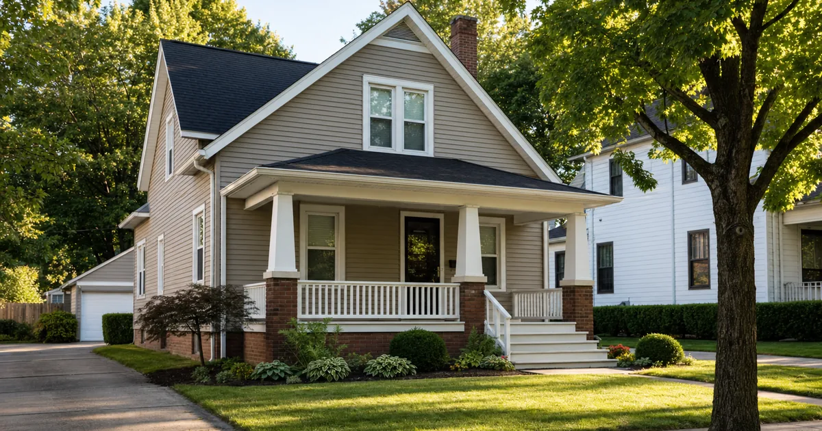 Investment property cash-out refinance in Akron, Ohio