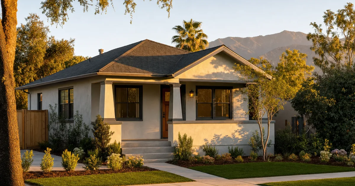 Investment property cash-out refinance in Arcadia, California