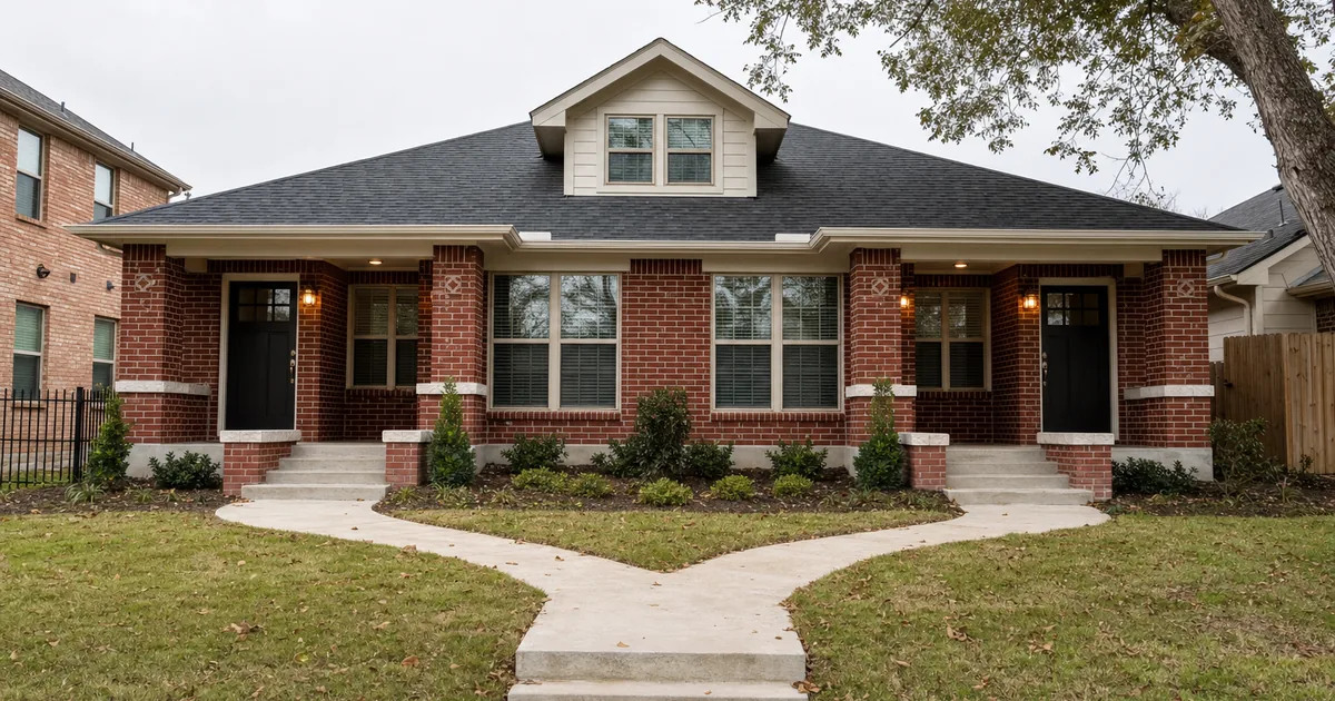 Investment property cash-out refinance in Dallas, Texas