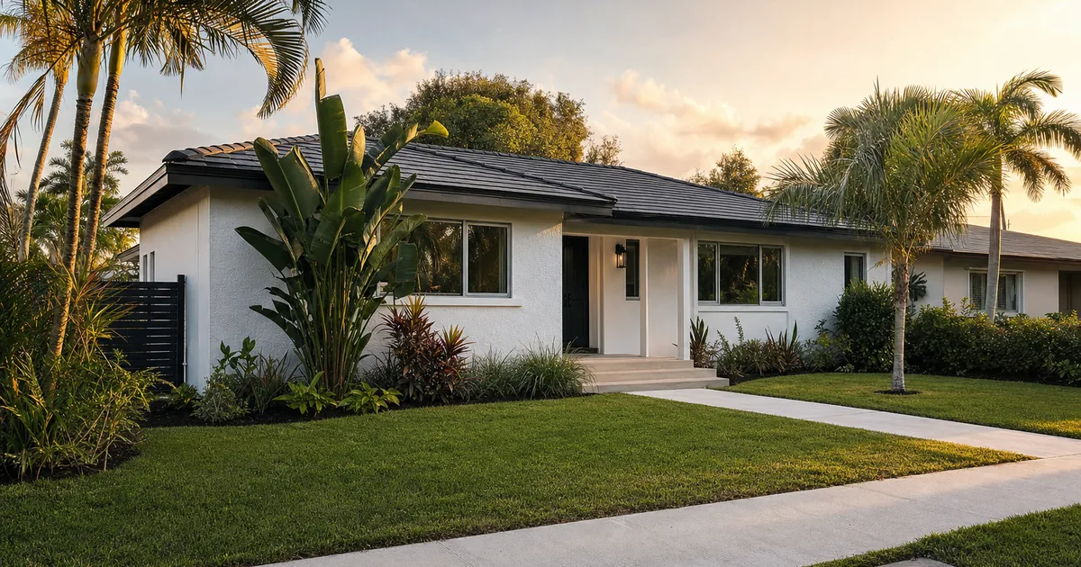 Investment property cash-out refinance in Doral, Florida