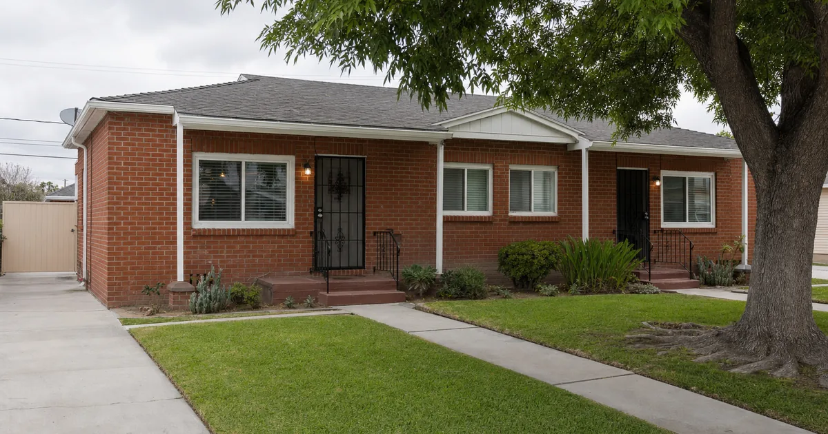 Investment property cash-out refinance in Downey, California