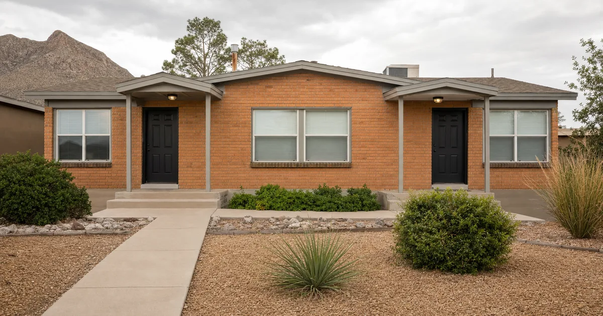 Investment property cash-out refinance in El Paso, Texas