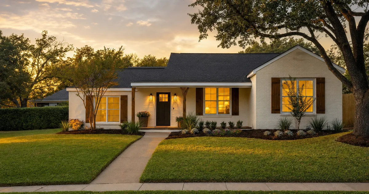 Investment property cash-out refinance in Flower Mound, Texas