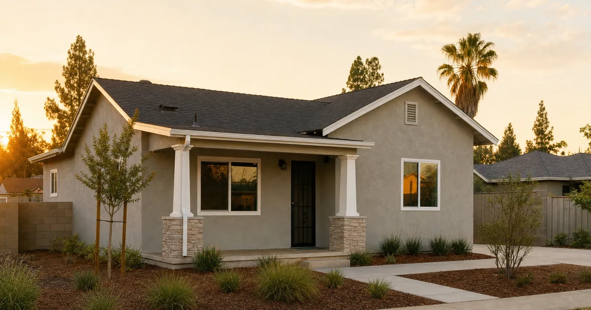 Investment property cash-out refinance in Fontana, California