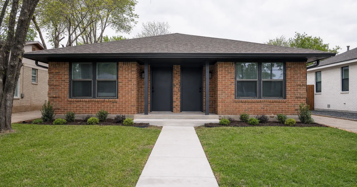 Investment property cash-out refinance in Fort Worth, Texas