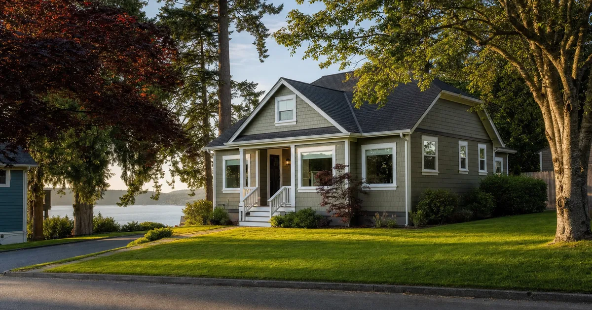 Investment property cash-out refinance in Friday Harbor, Washington
