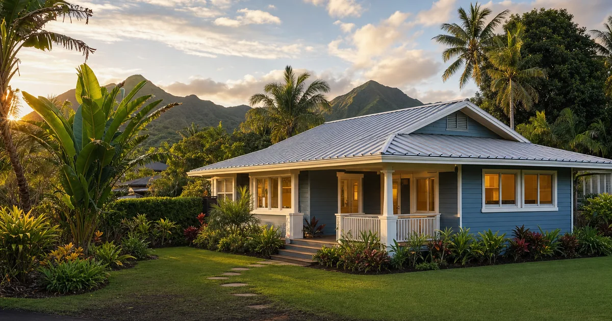 Investment property cash-out refinance in Hanalei, Hawaii
