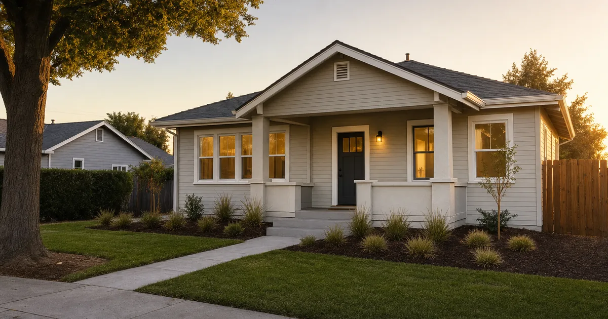 Investment property cash-out refinance in Hanford, California