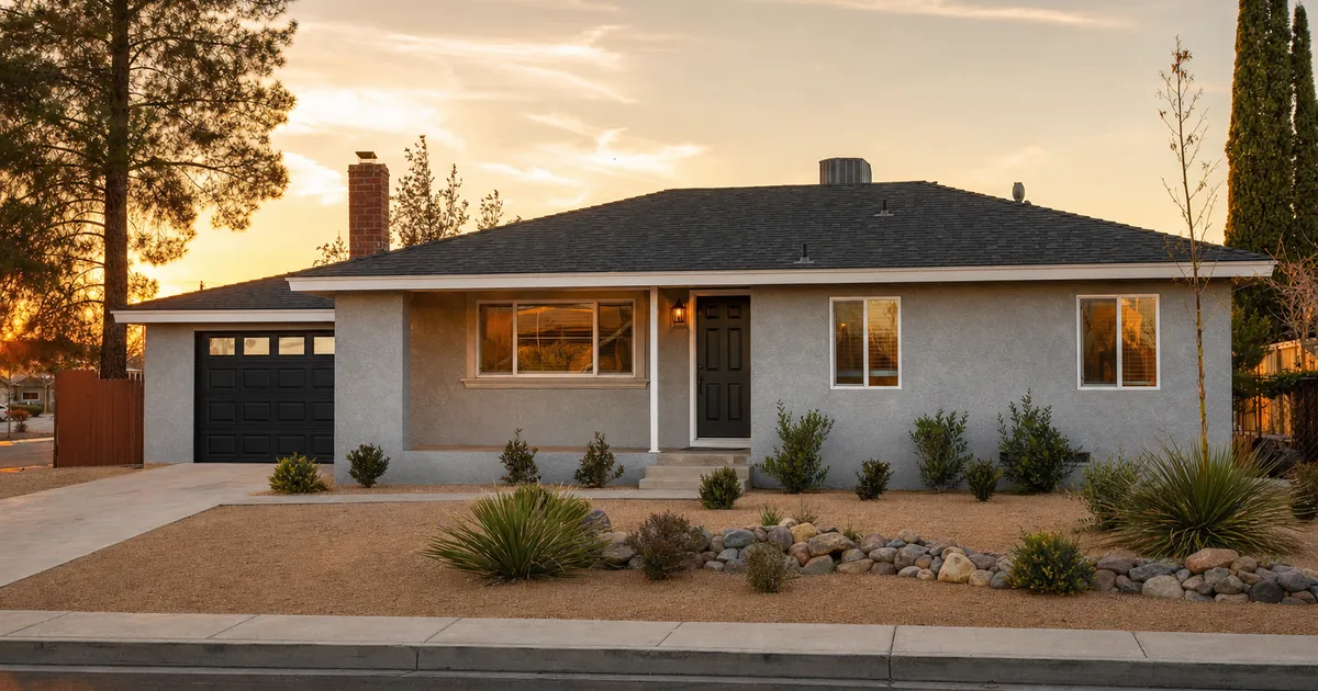 Investment property cash-out refinance in Hesperia, California