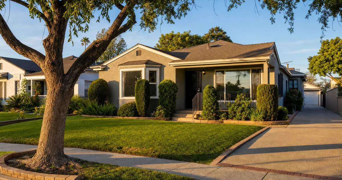 Investment property cash-out refinance in Huntington Park, California