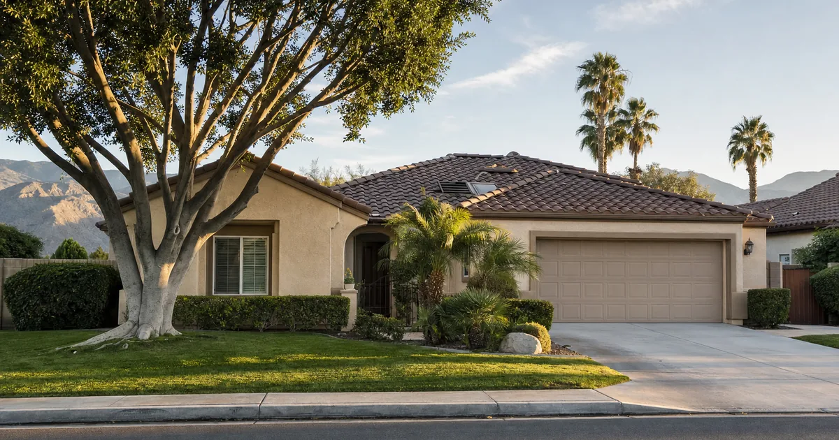 Investment property cash-out refinance in Indio, California