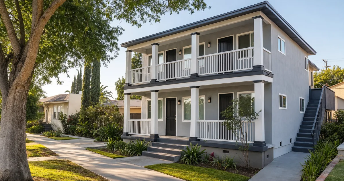 Investment property cash-out refinance in Inglewood, California