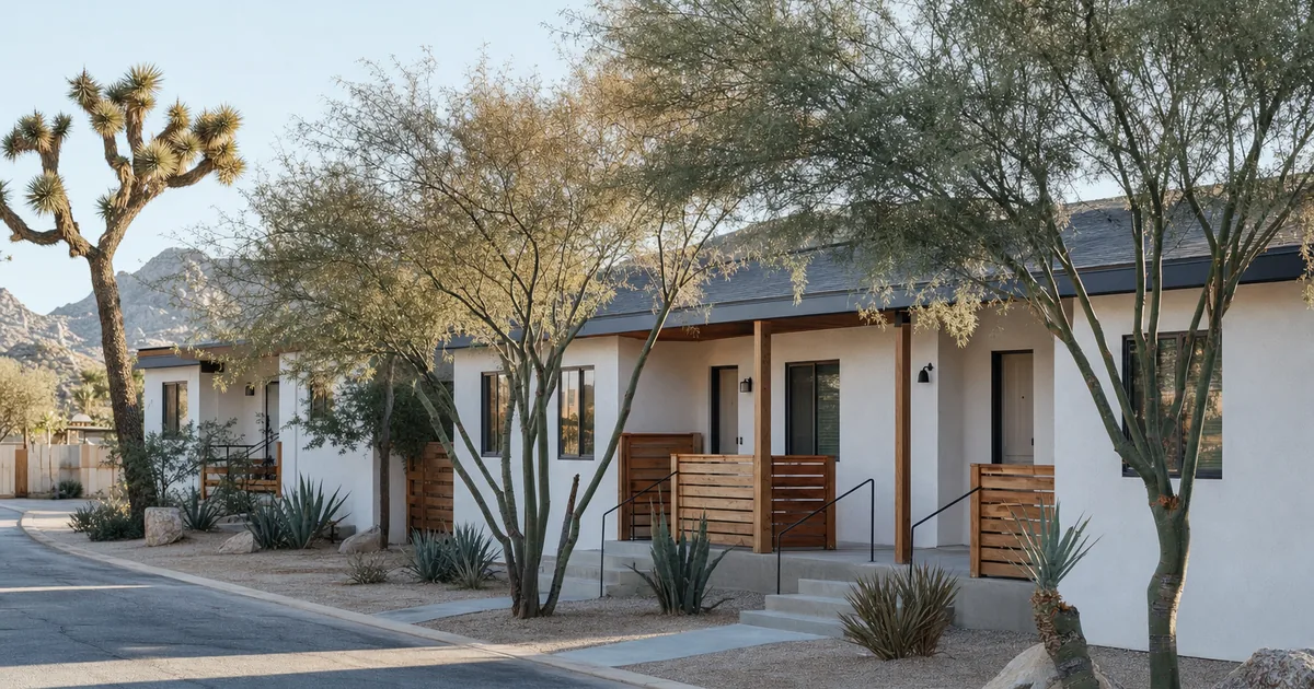 Investment property cash-out refinance in Joshua Tree, California