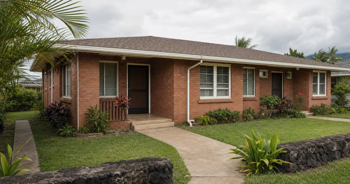 Investment property cash-out refinance in Kahului, Hawaii