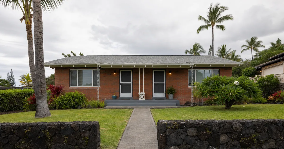 Investment property cash-out refinance in Kailua-Kona, Hawaii