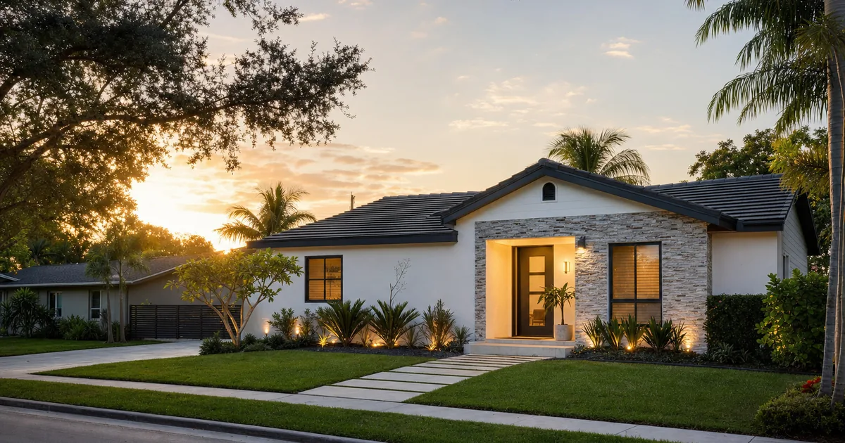 Investment property cash-out refinance in Kendall, Florida
