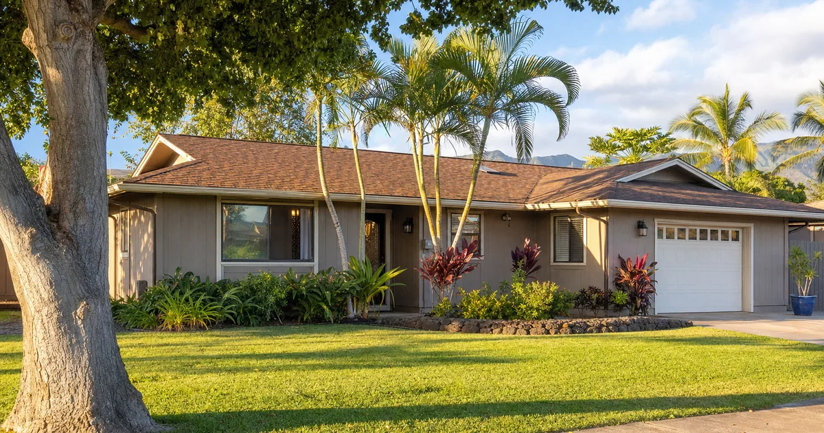 Investment property cash-out refinance in Kihei, Hawaii