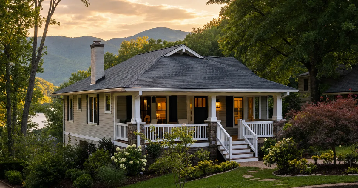 Investment property cash-out refinance in Lake Lure, North Carolina