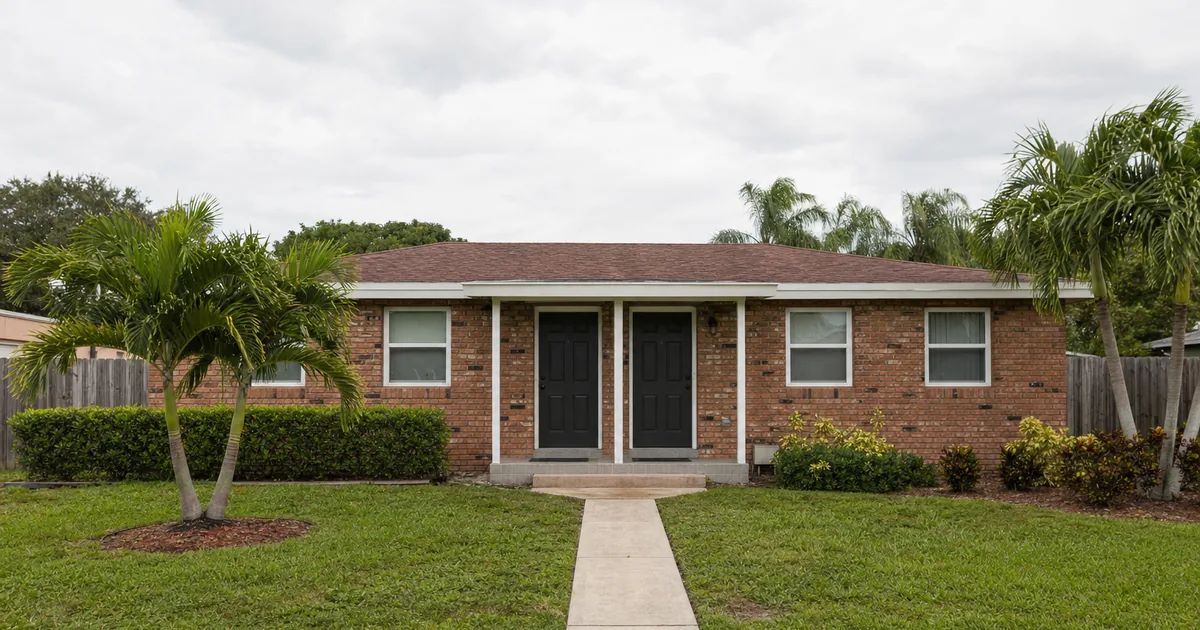 Investment property cash-out refinance in Miramar, Florida