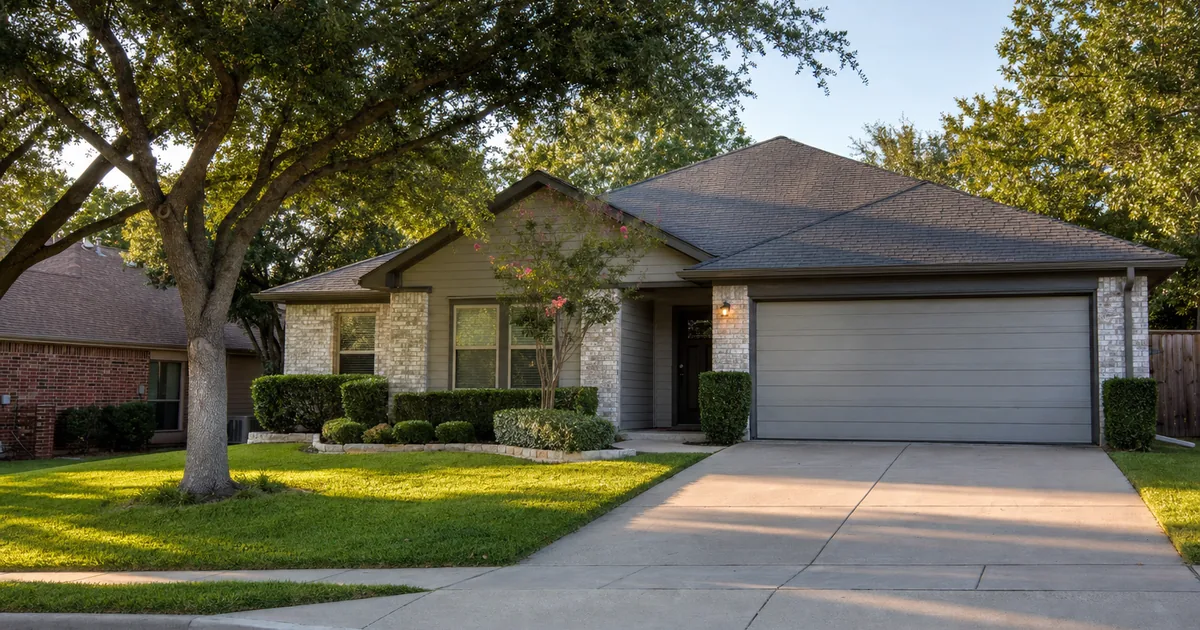 Investment property cash-out refinance in North Richland Hills, Texas