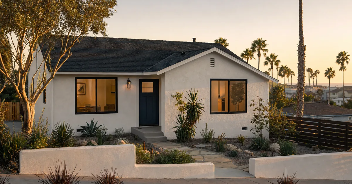 Investment property cash-out refinance in Oceanside, California