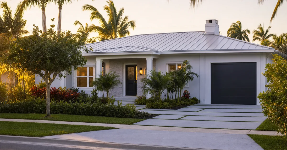 Investment property cash-out refinance in Palm Beach Gardens, Florida