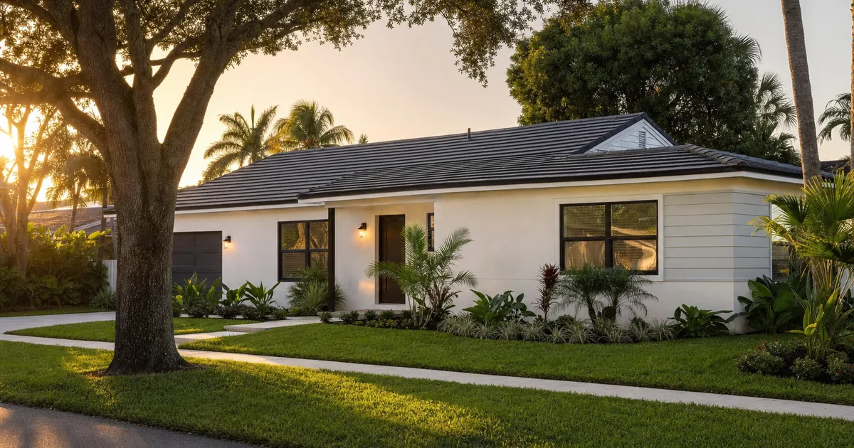 Investment property cash-out refinance in Plantation, Florida