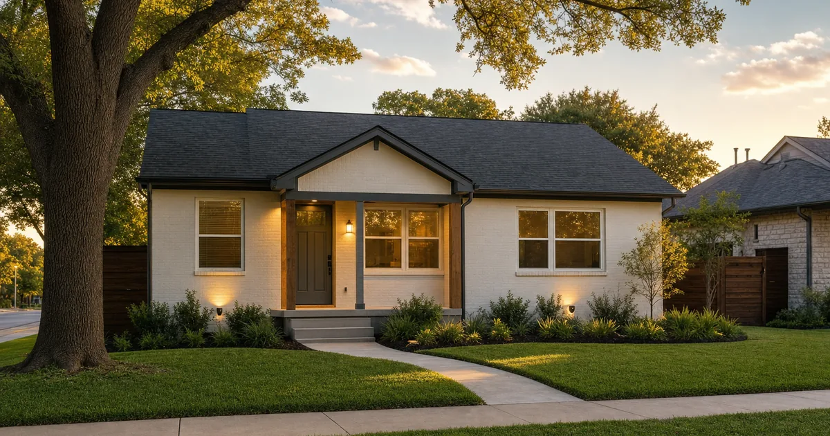 Investment property cash-out refinance in Richardson, Texas