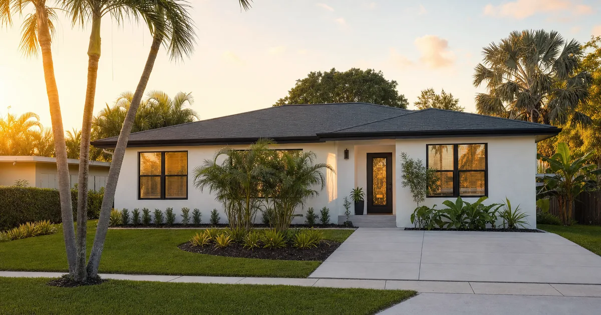 Investment property cash-out refinance in Sunrise, Florida