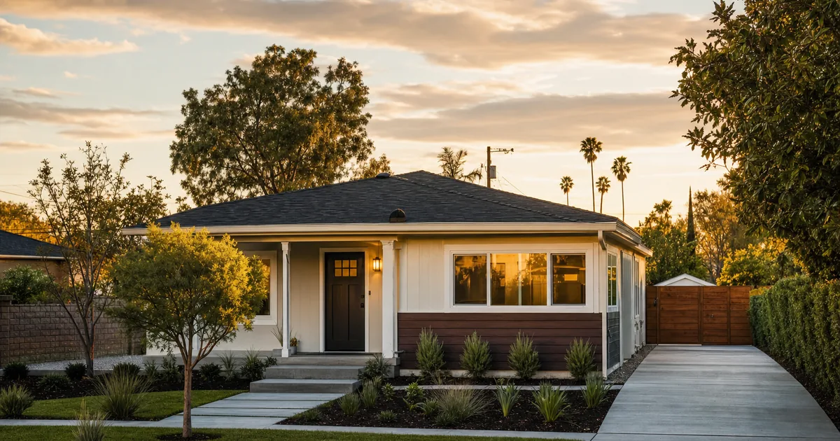 Investment property cash-out refinance in Tustin, California