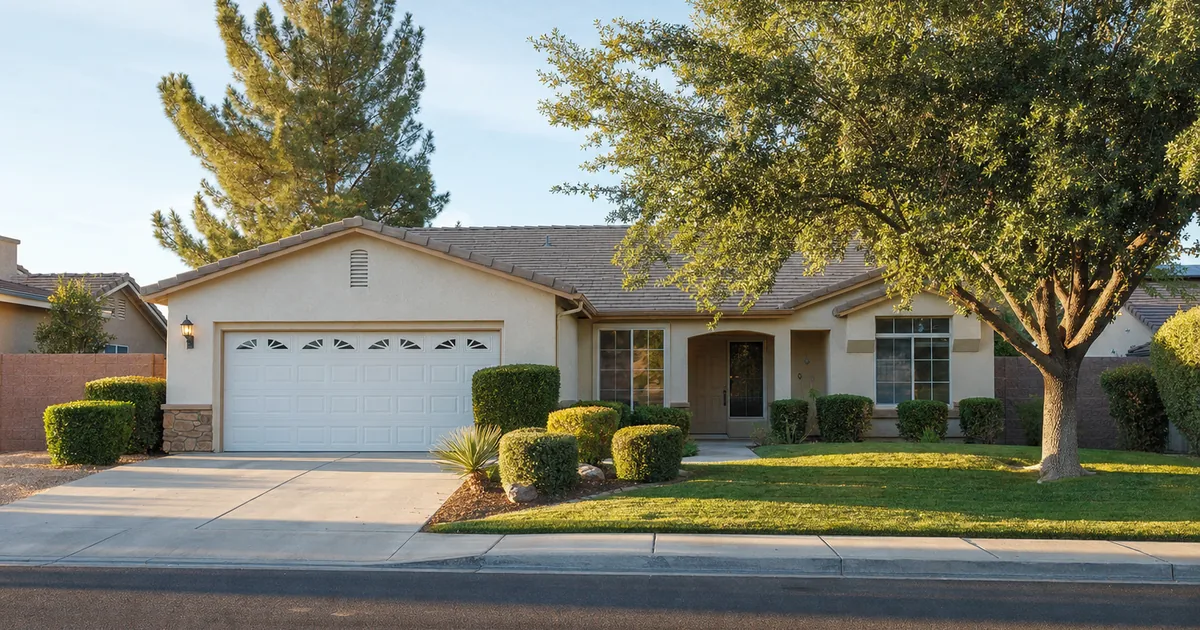 Investment property cash-out refinance in Victorville, California