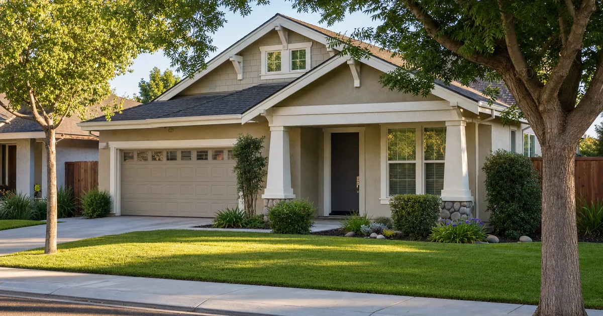 Investment property cash-out refinance in Visalia, California