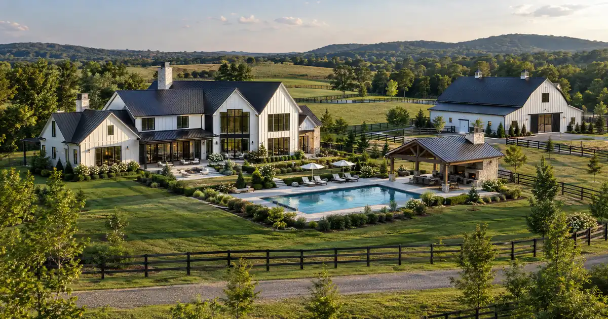 How To Finance An Estate On Acreage Using Business Bank Statements