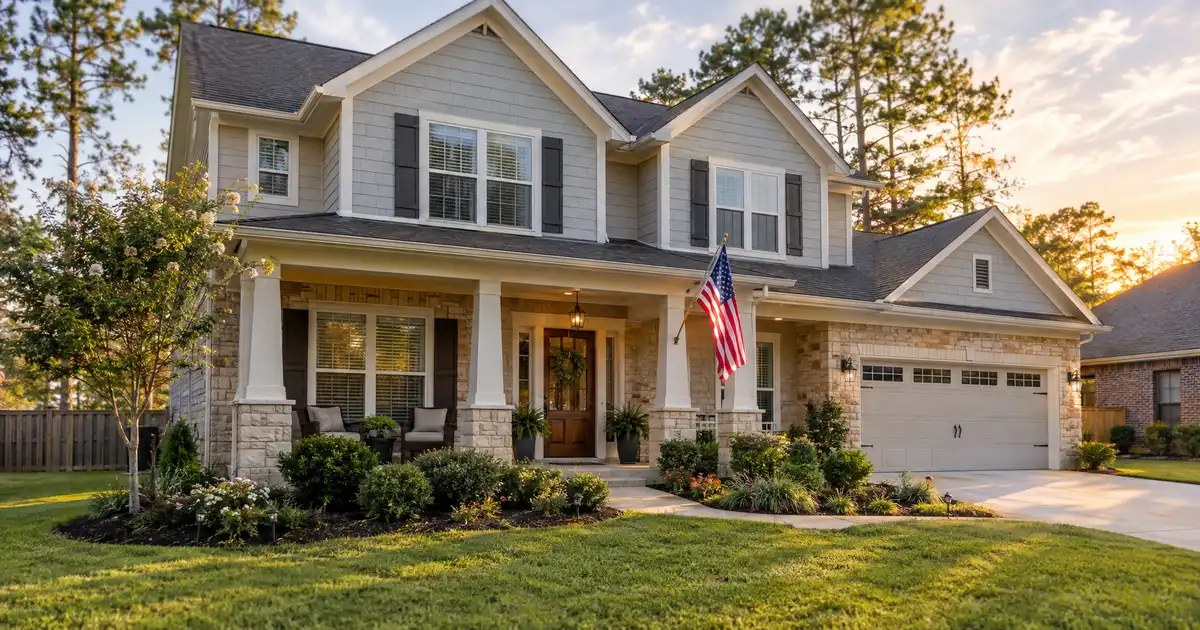 VA loans in Conroe, Texas — no down payment for veterans
