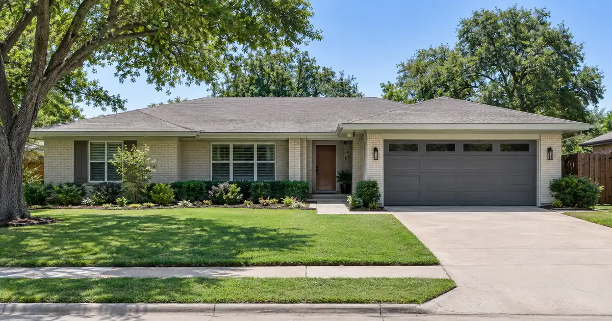 Mortgage refinance in Denton, Texas — a better loan on the same home