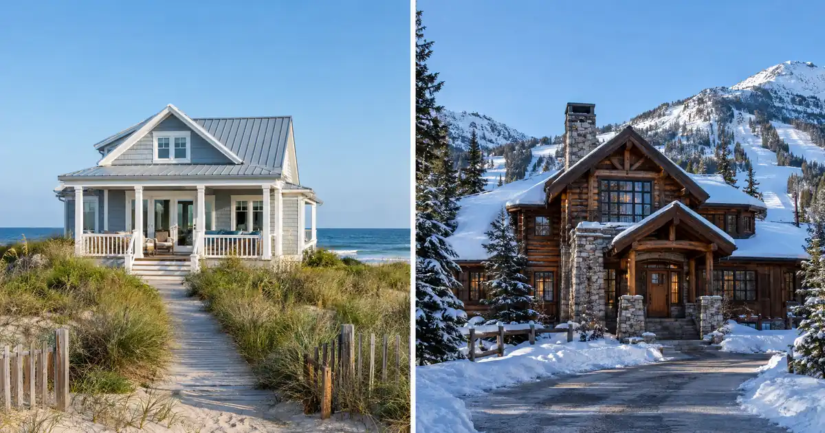 How Short-Term Rental Income Balances a Beach and a Ski Cabin