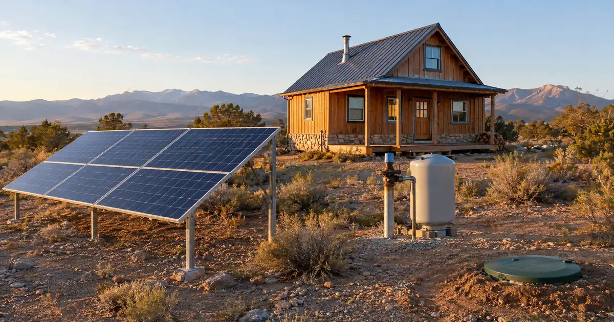 How to Document Solar, Well and Septic on an Off-Grid DSCR Rental