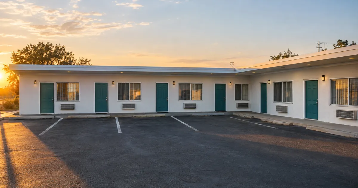 How a DSCR Lender Underwrites a Six-Unit Converted Motel