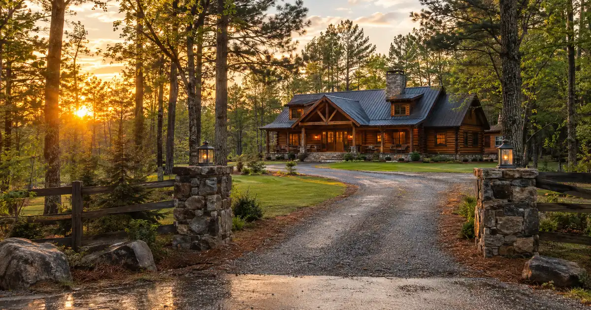 How to Finance a Jumbo Rural Cabin With Bank Statements or DSCR