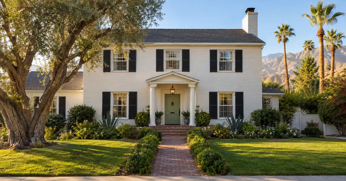 Mortgage refinance in Palm Springs, CA — a better loan on the same home