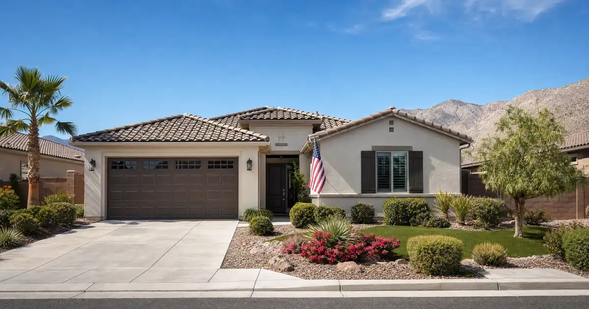 VA loans in Palm Springs, California — no down payment for veterans